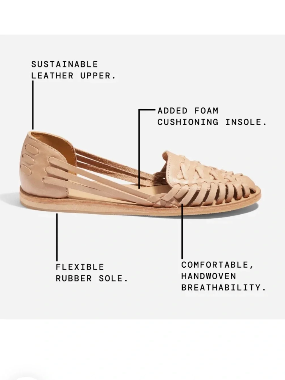 Nisolo Women’s Huarache Sandal